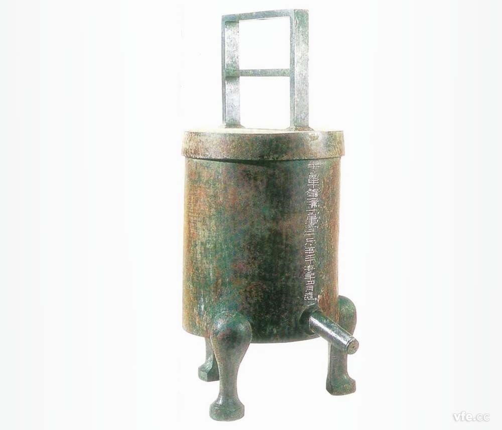 古代高精度計時器-西漢漏壺 古代高精度計時器-西漢漏壺