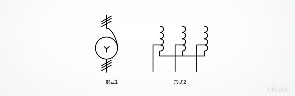 星形連接的三相自耦變壓器 星形連接的三相自耦變壓器