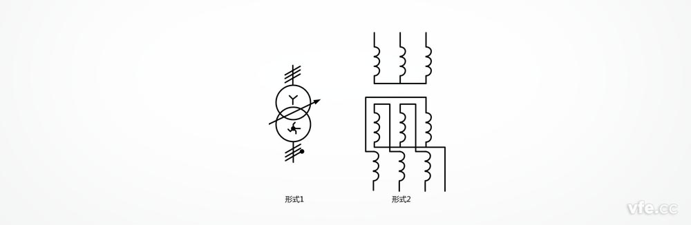 星形曲折形中性點引出連接的三相變壓器 星形曲折形中性點引出連接的三相變壓器