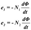 變壓器電動勢公式 變壓器電動勢公式
