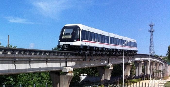 國內首條中低速磁浮列車 國內首條中低速磁浮列車